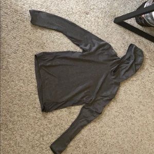 Grey adidas hoodie